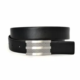 RAFAEL - Mens Black and Brown Leather Reversible Belt