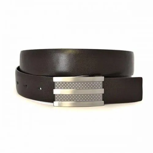 RAFAEL - Mens Black and Brown Leather Reversible Belt