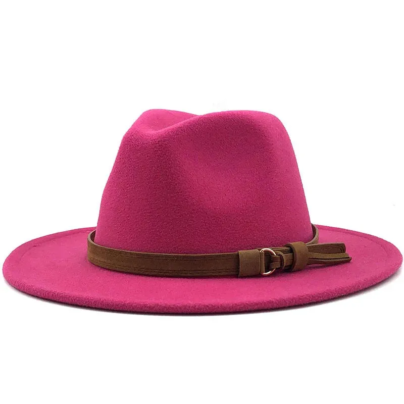 Suede Fedora Hats