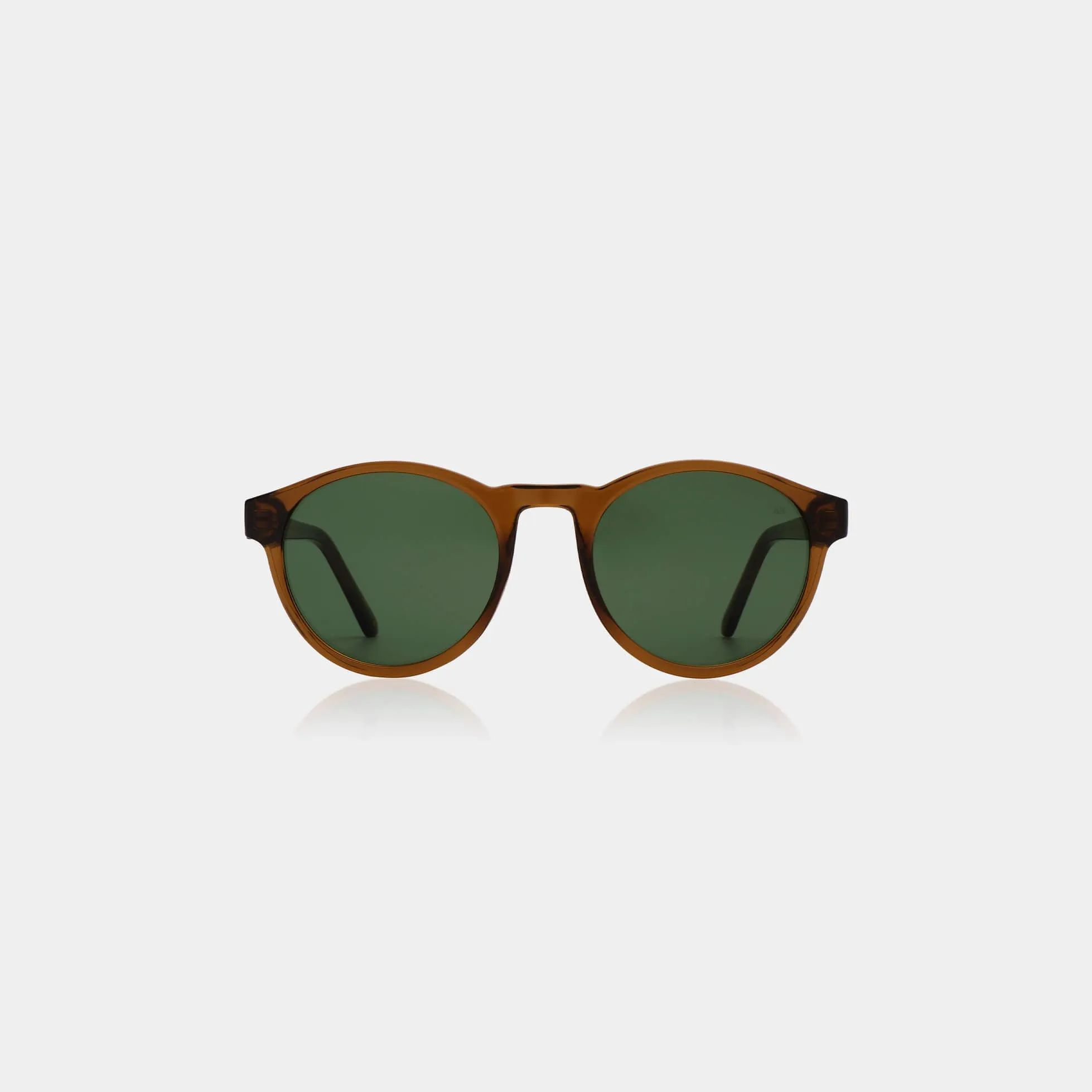 Sunglasses Round Marvin in Smoke Transparent