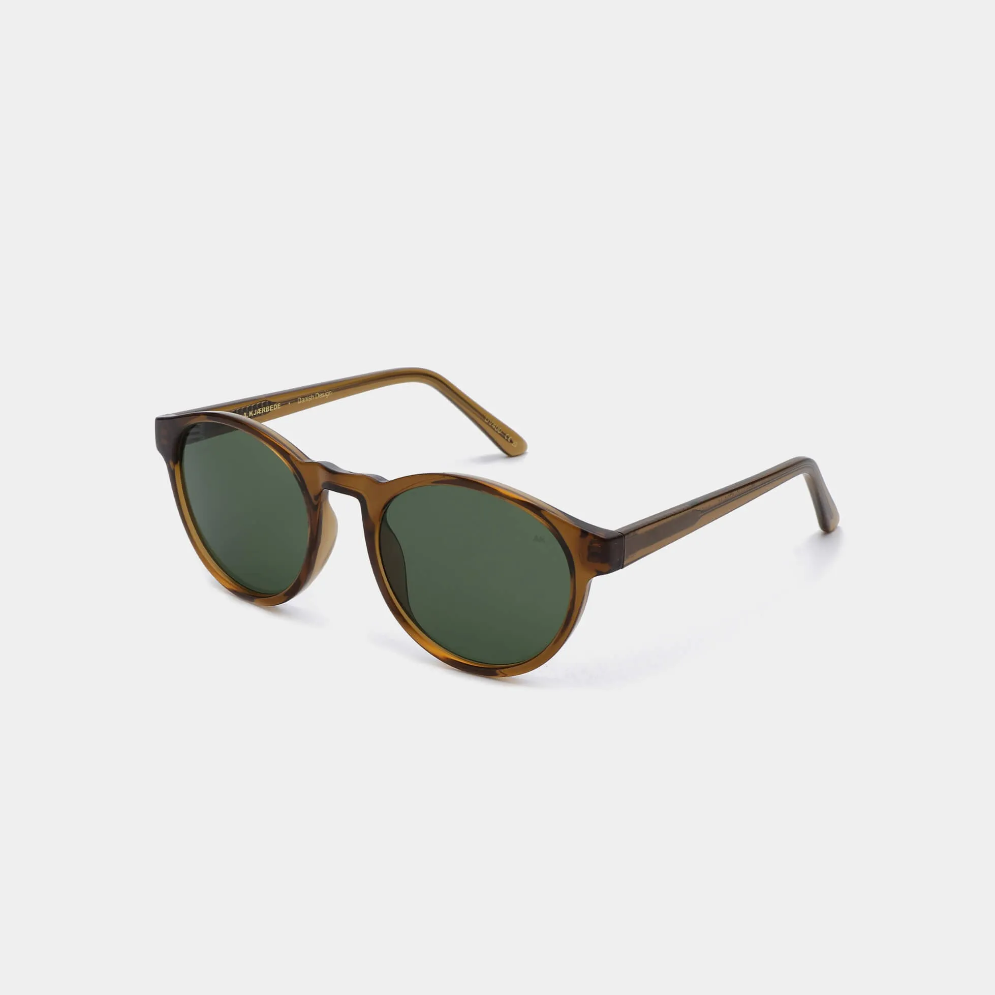 Sunglasses Round Marvin in Smoke Transparent