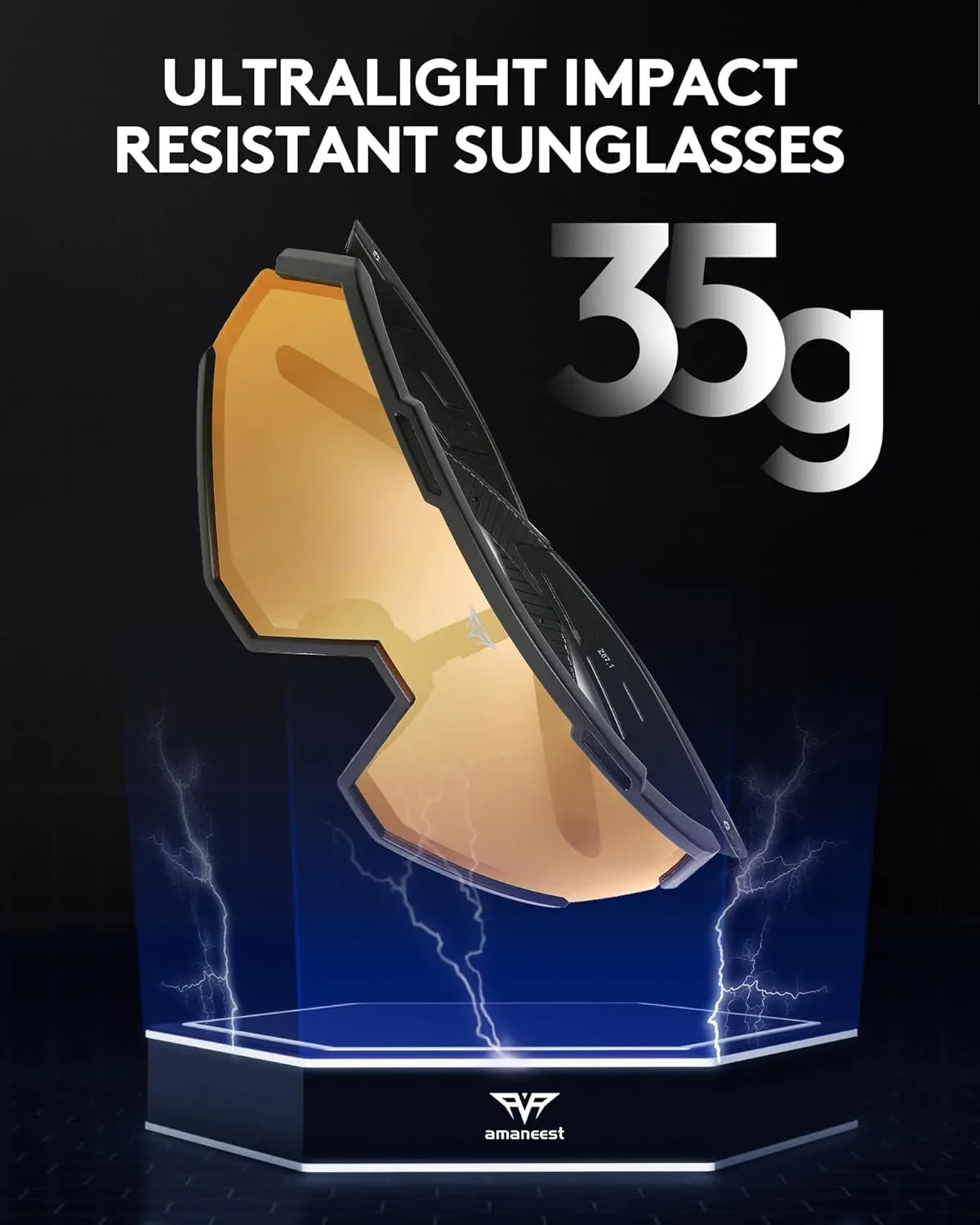 Sunglasses UV Protection Cycling Sunglasses for Men and Women,Impact Resistance Z87.1 for Construction
