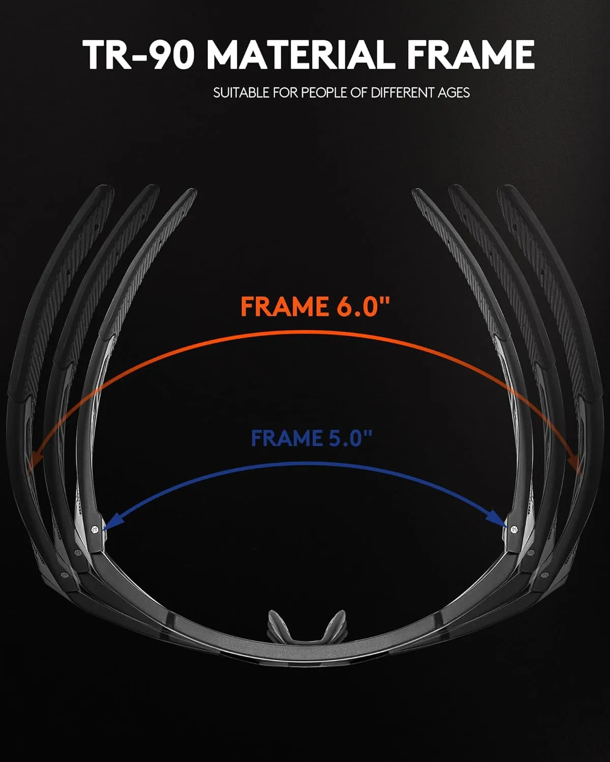 Sunglasses UV Protection Cycling Sunglasses for Men and Women,Impact Resistance Z87.1 for Construction