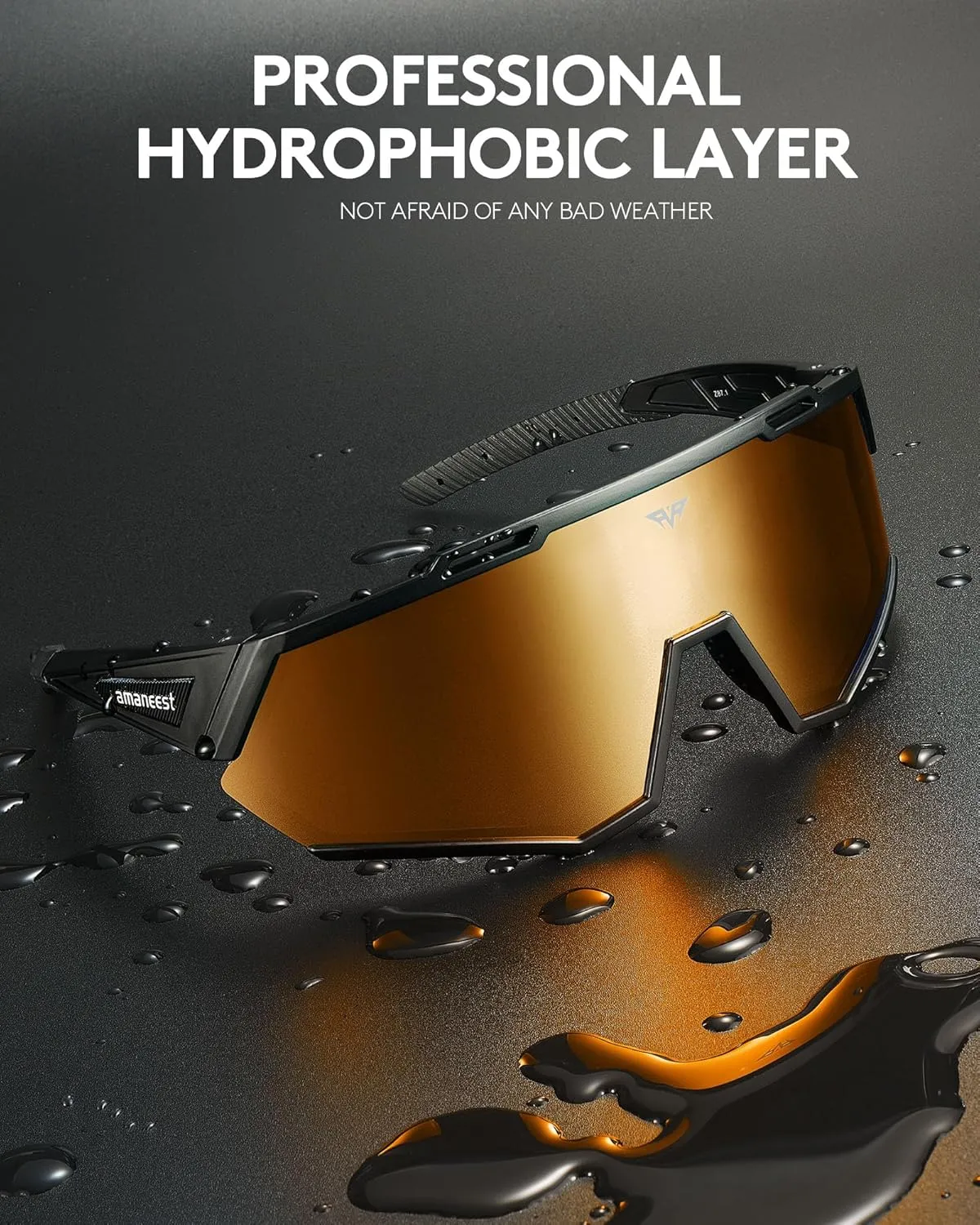 Sunglasses UV Protection Cycling Sunglasses for Men and Women,Impact Resistance Z87.1 for Construction