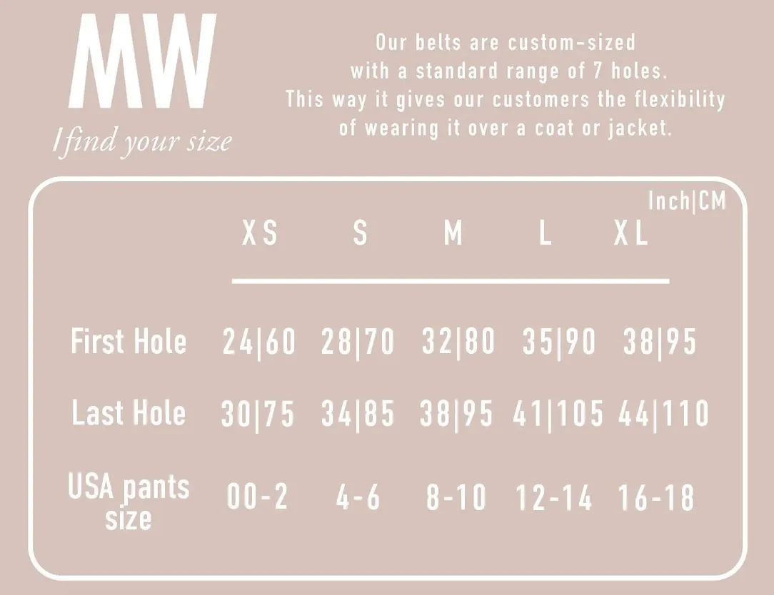 The Meadow Skinny Leather Belt