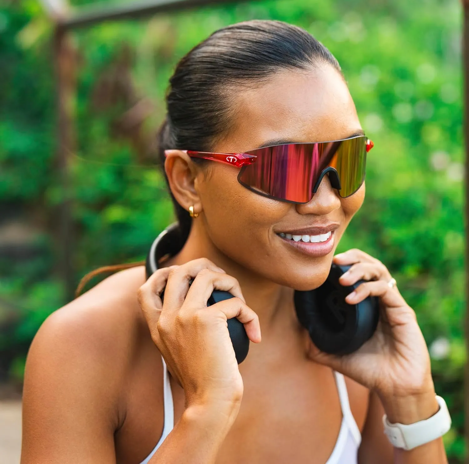 Tifosi Optics Vogel XC Sunglasses Sport Sunglasses Men & Women Small- Medium Fit: Ideal For Baseball, Cycling, Golf, Running