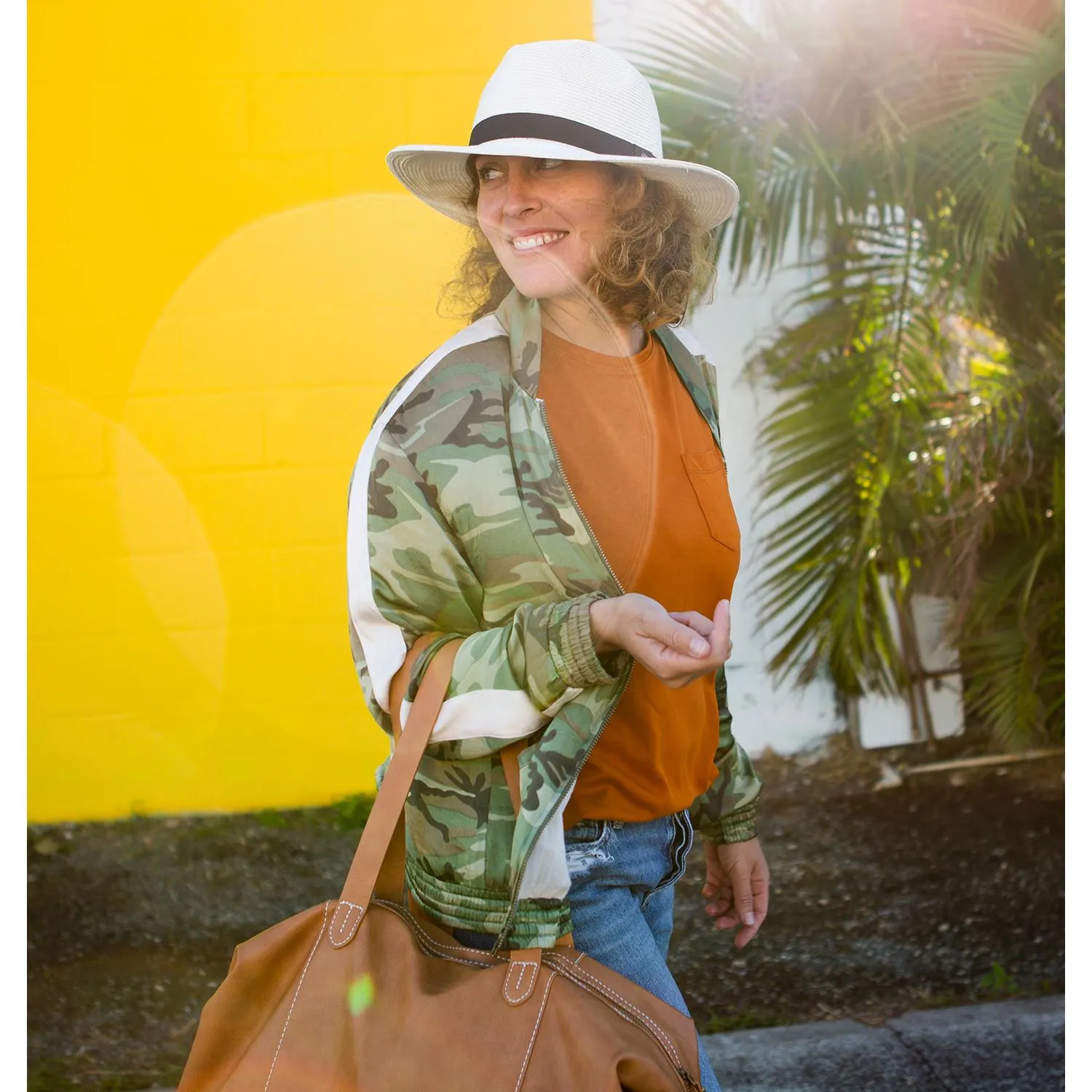 Unisex Sunday Afternoons Havana Hat Tweed