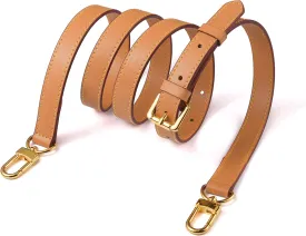 Vachetta Leather Adjustable Crossbody Strap for  women's crossbody handbags
