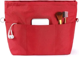 VANCORE Purse Bag Organizer Insert with 13 Pockets, Handbag and Tote Bag Inside Shaper with Zipper