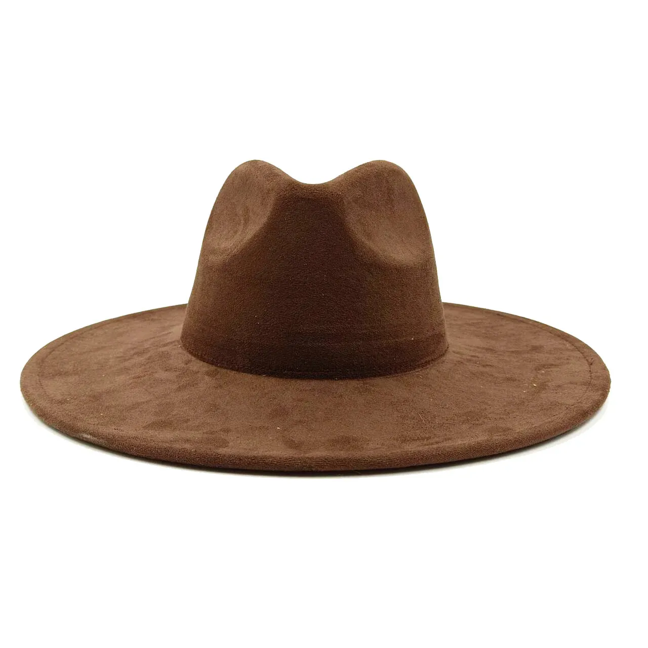 Vegan Suede Jazz Fedora Hat