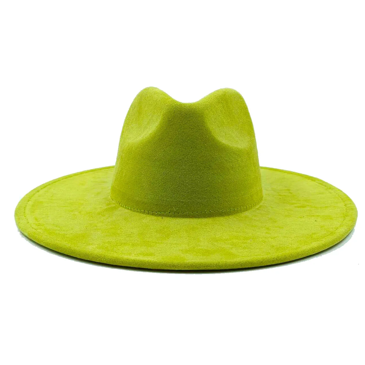 Vegan Suede Jazz Fedora Hat