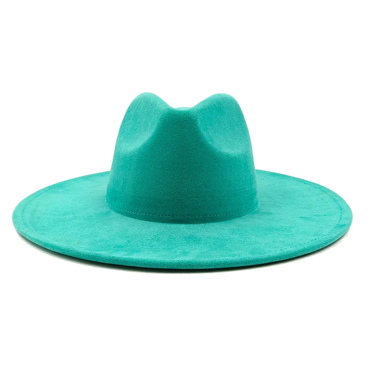 Vegan Suede Jazz Fedora Hat