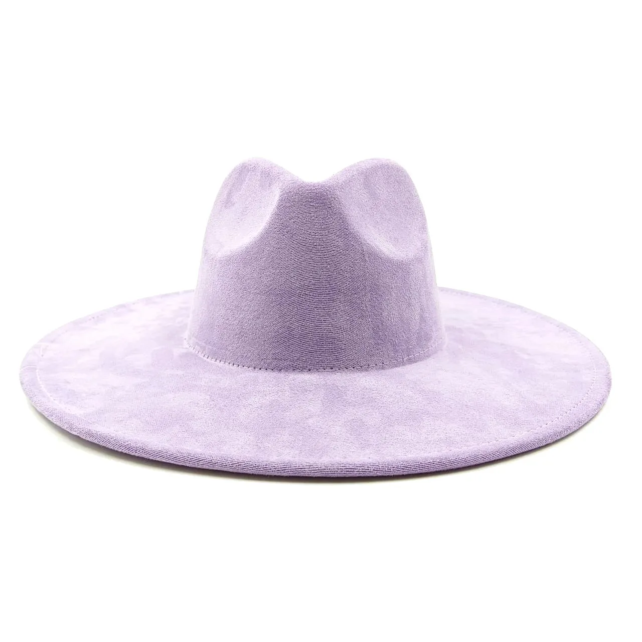 Vegan Suede Jazz Fedora Hat