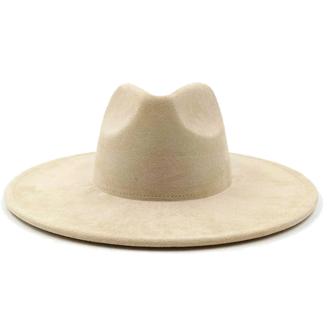 Vegan Suede Jazz Fedora Hat