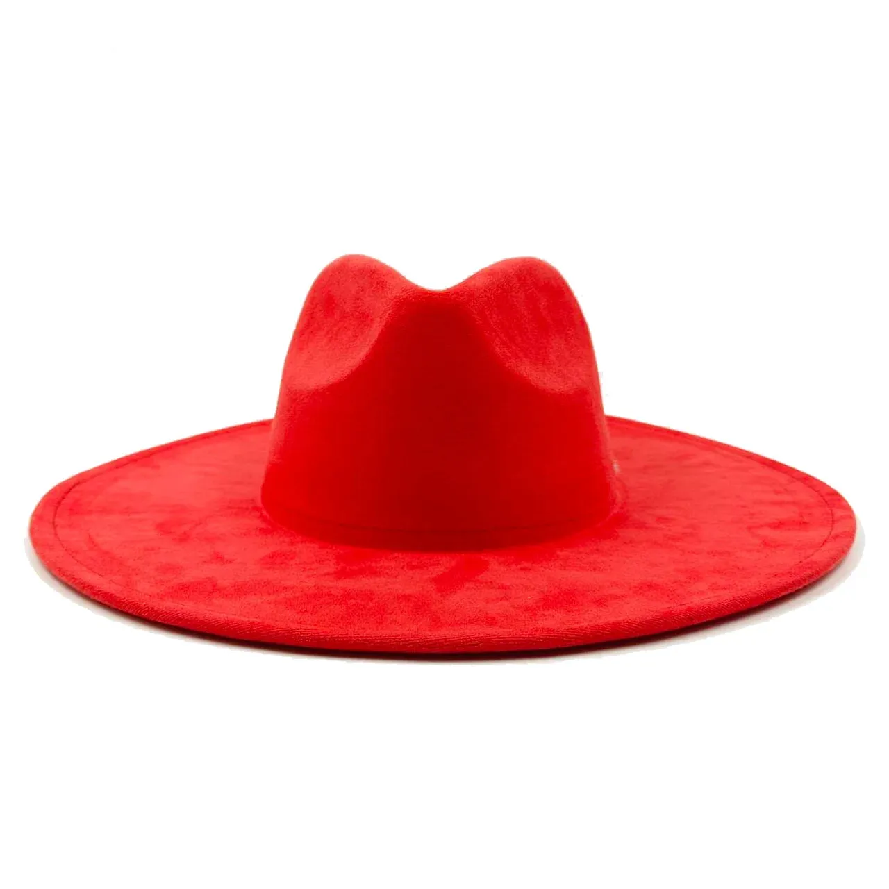 Vegan Suede Jazz Fedora Hat
