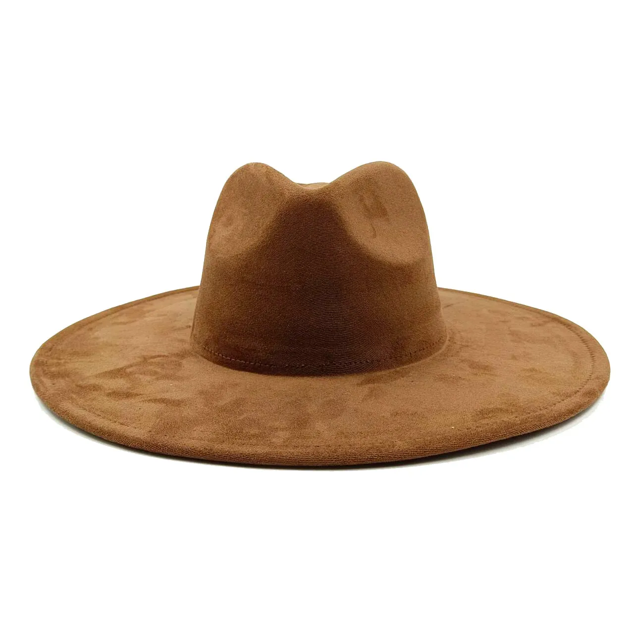 Vegan Suede Jazz Fedora Hat