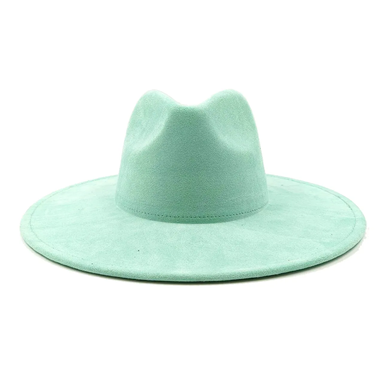 Vegan Suede Jazz Fedora Hat