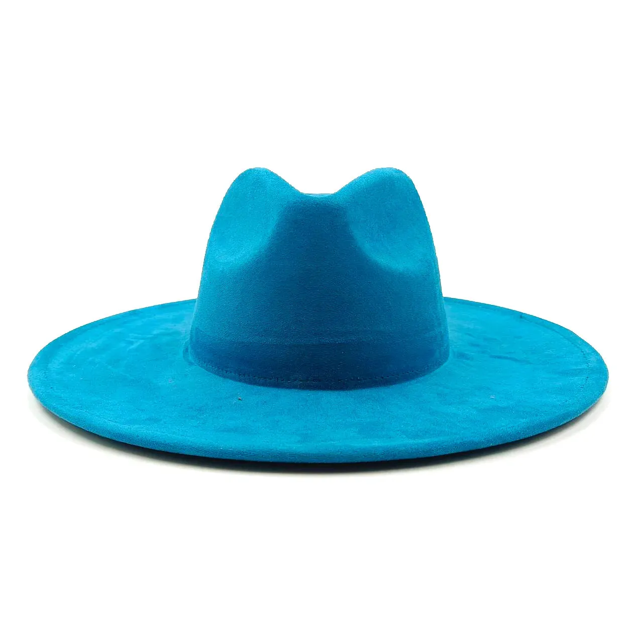 Vegan Suede Jazz Fedora Hat