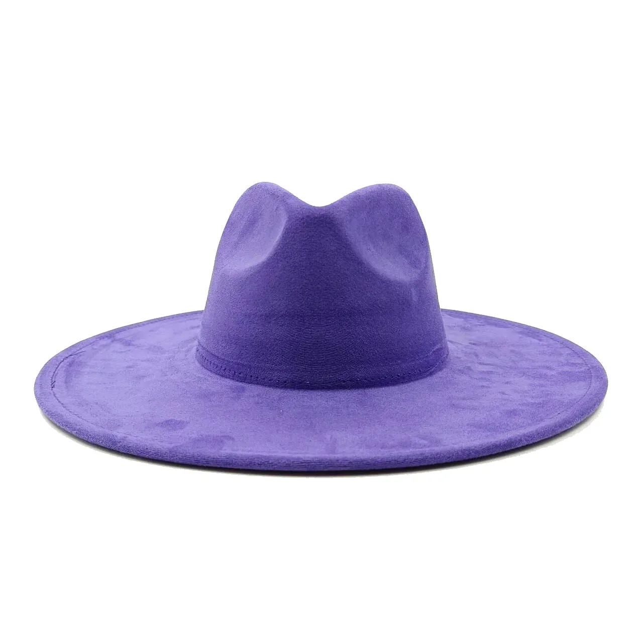 Vegan Suede Jazz Fedora Hat