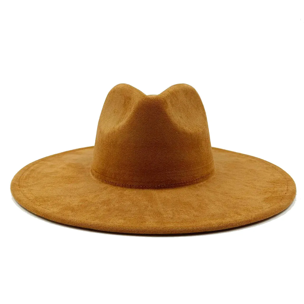 Vegan Suede Jazz Fedora Hat