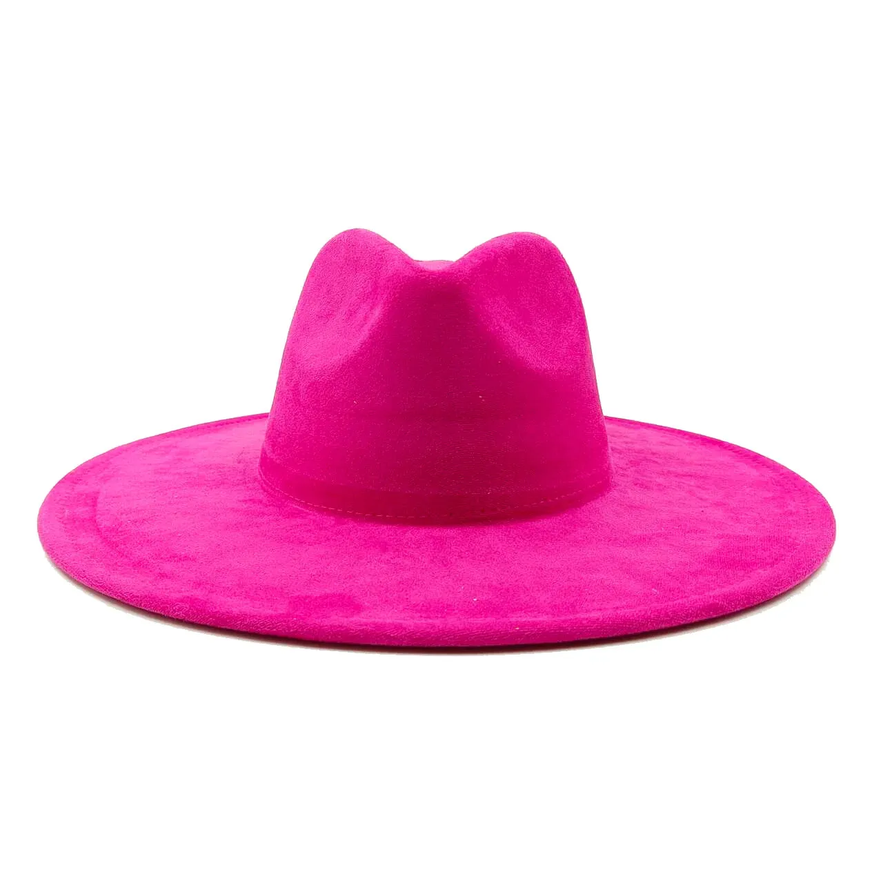Vegan Suede Jazz Fedora Hat