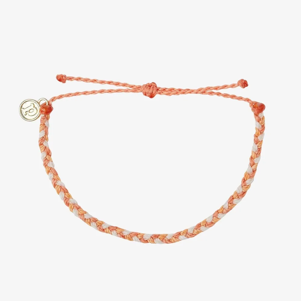 Warm Shoreline Mini Braid Bracelet